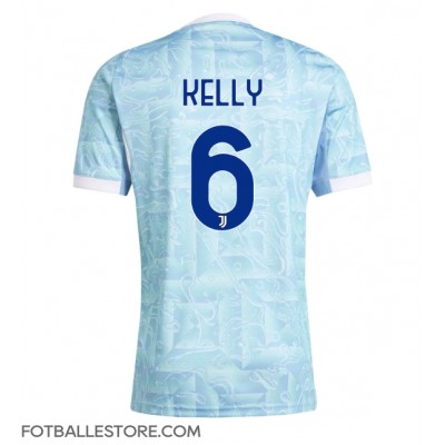 Juventus Lloyd Kelly #6 Bortedrakt 2025-26 Kortermet Juventus Lloyd Kelly #6 Bortedrakt 2025-26 Kortermet